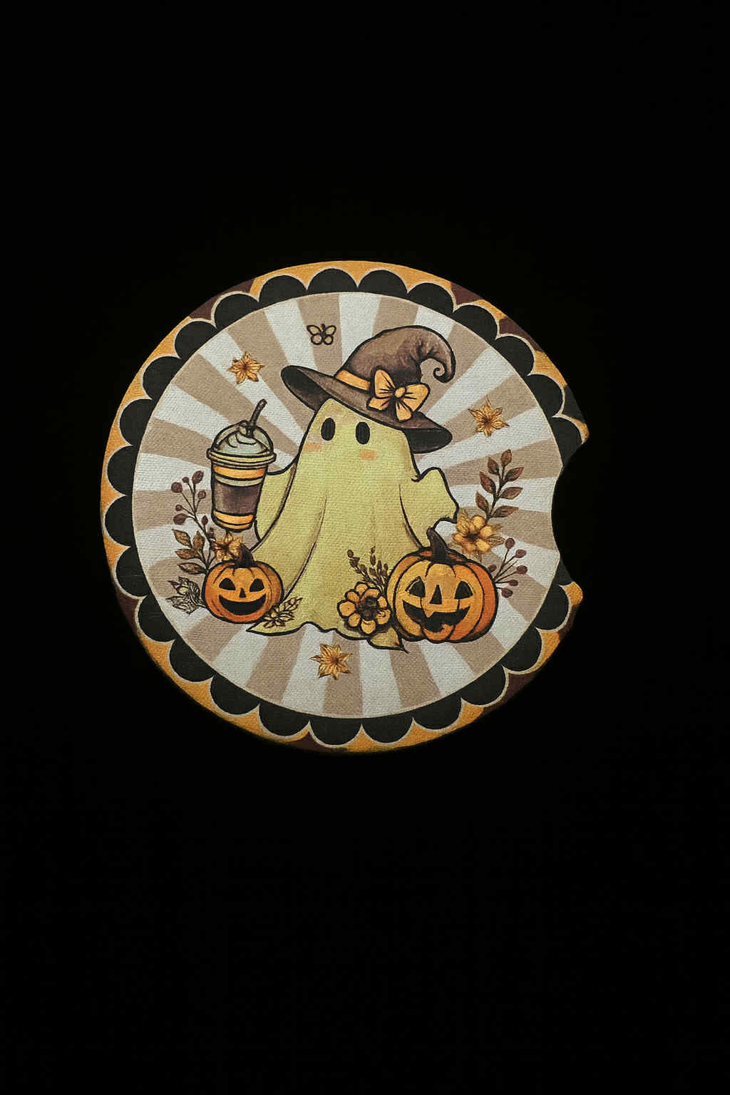 Spooky Car Coasters (Sets of 2)