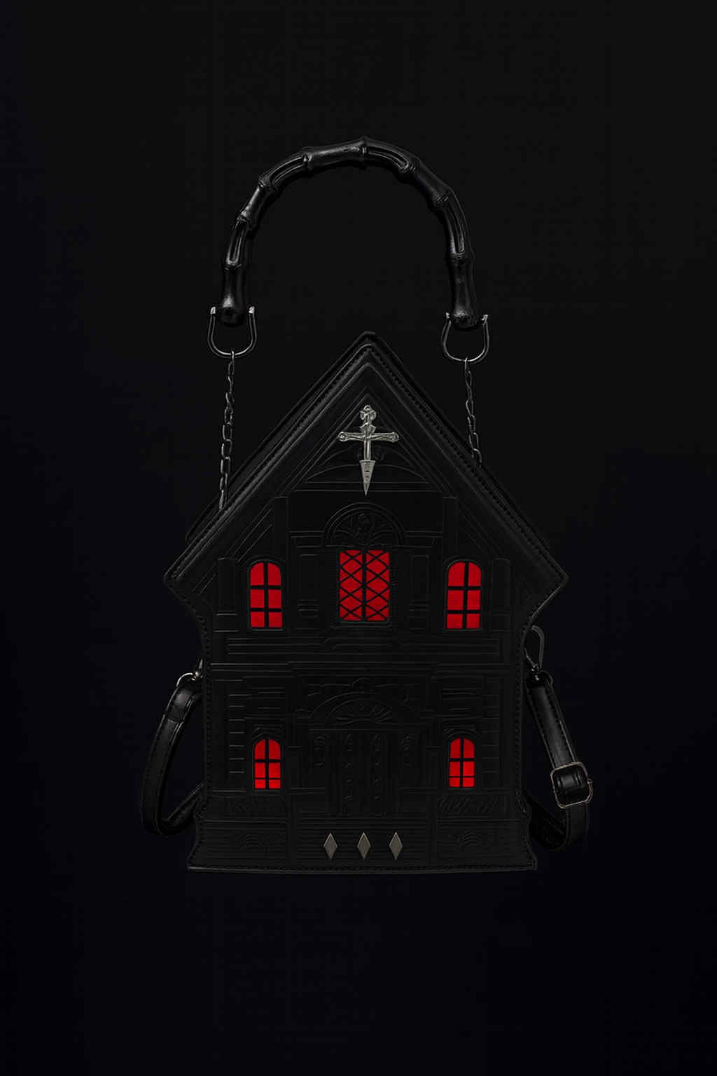 The Haunted House Purse