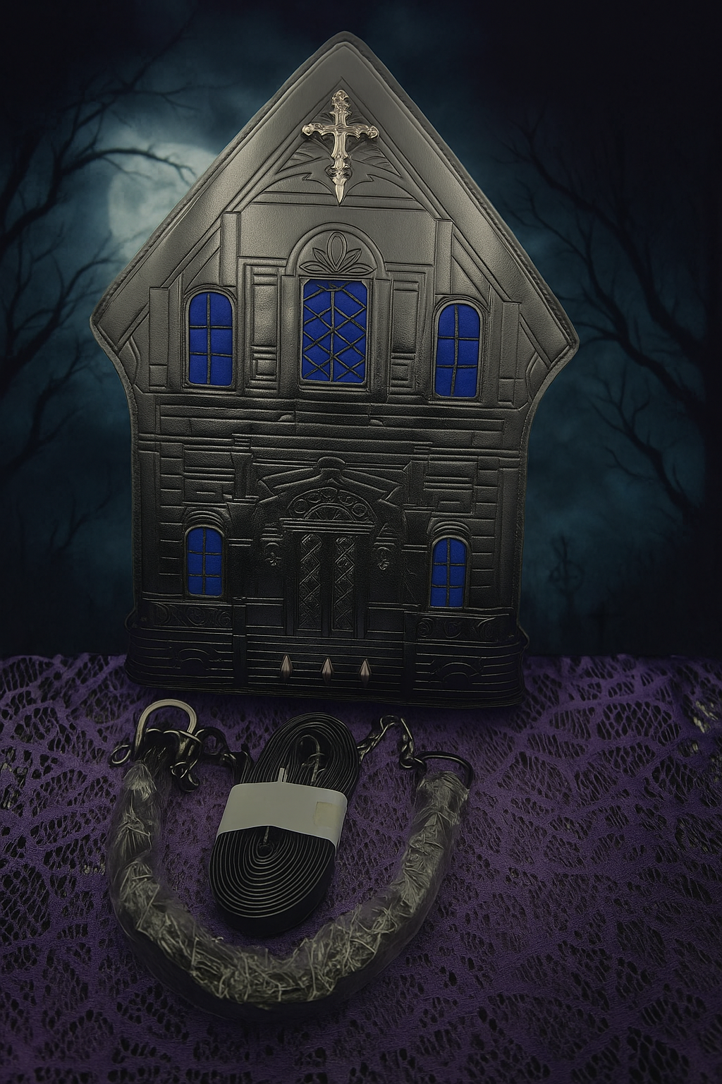 The Haunted House Purse