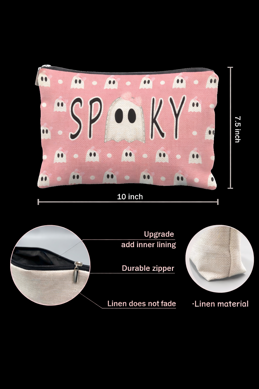 Spooky Make-Up Bag