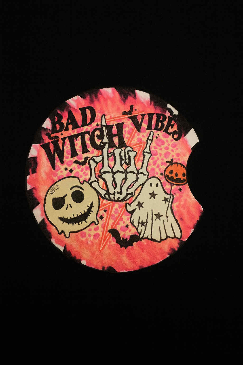 Spooky Car Coasters (Sets of 2)